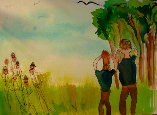 the birders and the boomers go birding