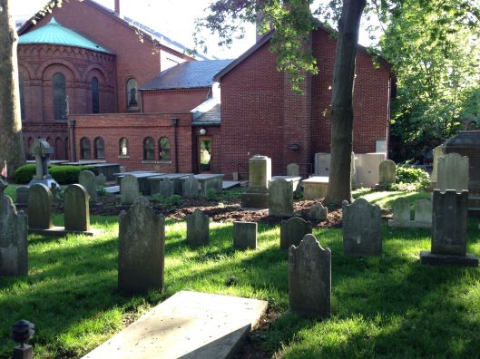 Cemetery at St James Church, Lancaster, Pa. jak