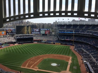 arial view of stadium