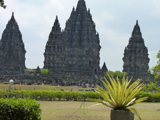 prambanan temple view