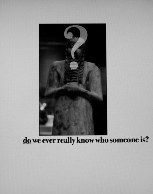 do we ever really know who someone is?