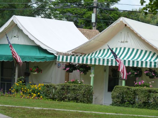 Tent homes. Ocean Grove, NJ