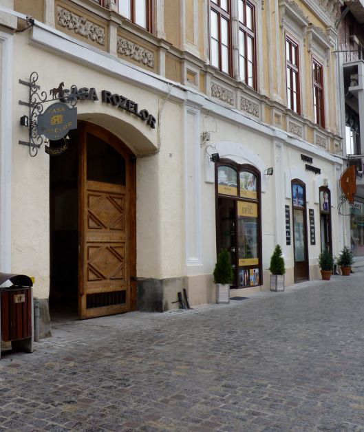Entrance to Casa Rozelor