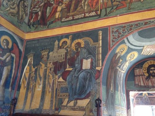 Stefan presents the church 