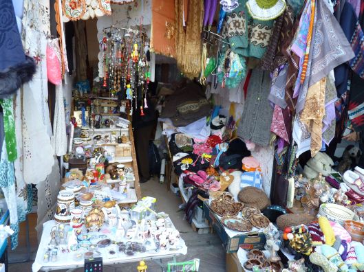 Tourist stall. Bran.