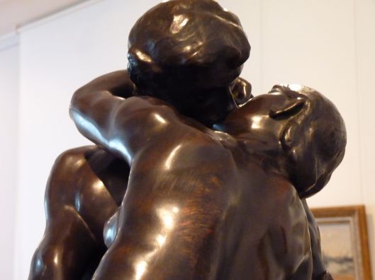 Le Baiser by Rodin. National Gallery of Art, Romania.
