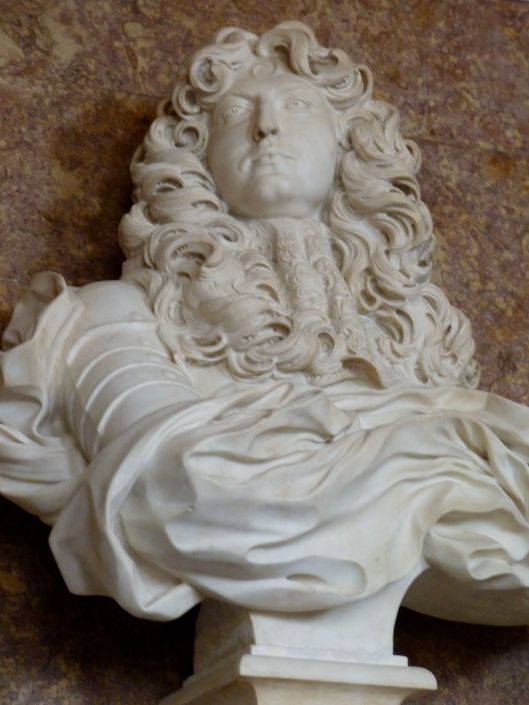 Louis by Gian Lorenzo Bernini.