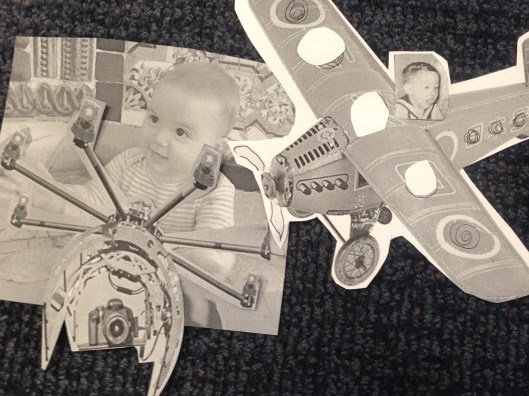 Grampa had an airplane. Bryce has a drone.