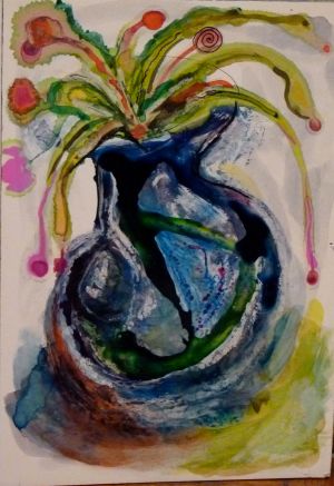 I cry to my left; I dance to my right