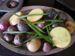 Chive potatoes