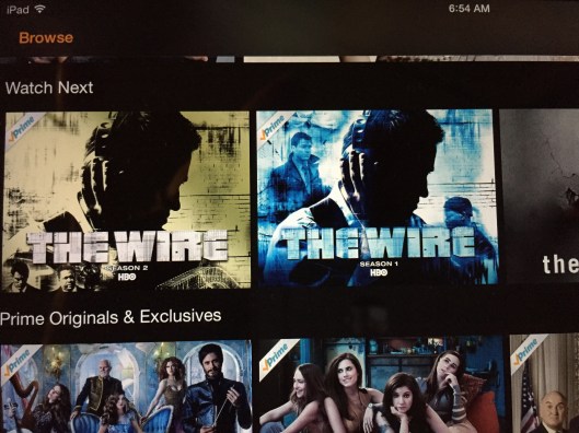 Streaming choices...